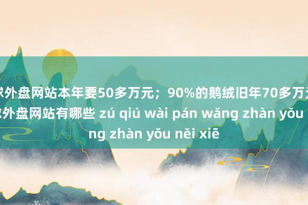 足球外盘网站本年要50多万元；90%的鹅绒旧年70多万元一吨-足球外盘网站有哪些 zú qiú wài pán wǎng zhàn yǒu něi xiē