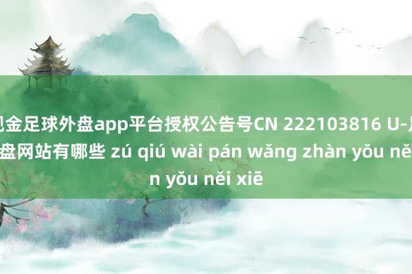 现金足球外盘app平台授权公告号CN 222103816 U-足球外盘网站有哪些 zú qiú wài pán wǎng zhàn yǒu něi xiē